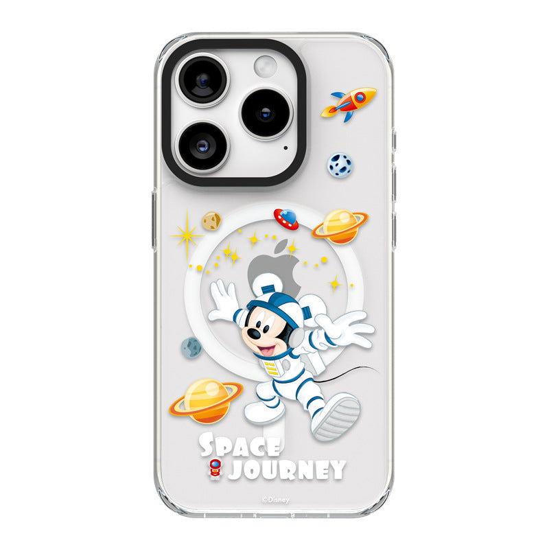 Disney Mickey and Friends MagSafe Shockproof Transparent Case Cover