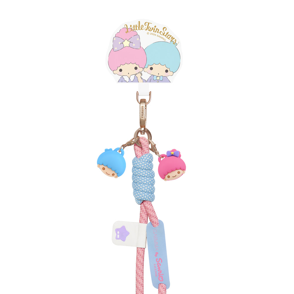 GARMMA Sanrio Characters Quipu Doll Charm Buckle Strap Crossbody Phone Lanyard