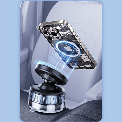 Armor King 360° 3M Tape + Vacuum Suction Magnetic Phone Mount Car Navigation Bracket