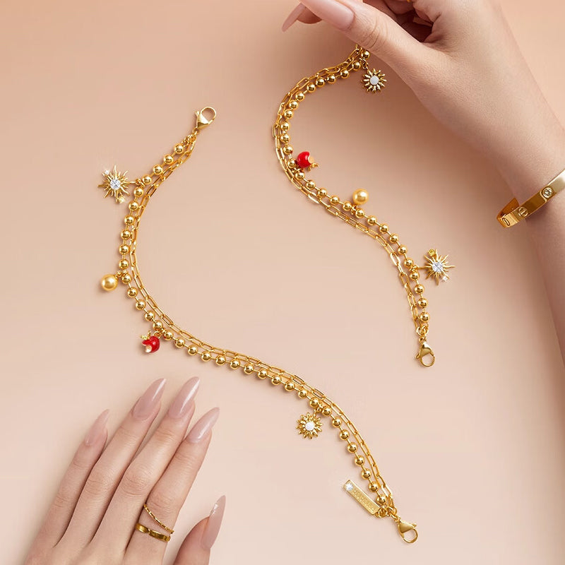 PYNANA Jewelry Aesthetics & Handcraft Hand Chain Phone Charm Beads Strap Pearl Lanyard