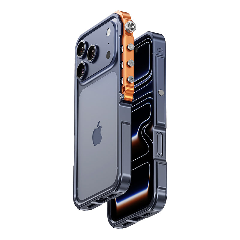 Armor King Trigger Mechanical Armor Premium Metal Bumper Case
