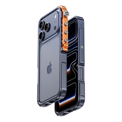 Armor King Trigger Mechanical Armor Premium Metal Bumper Case