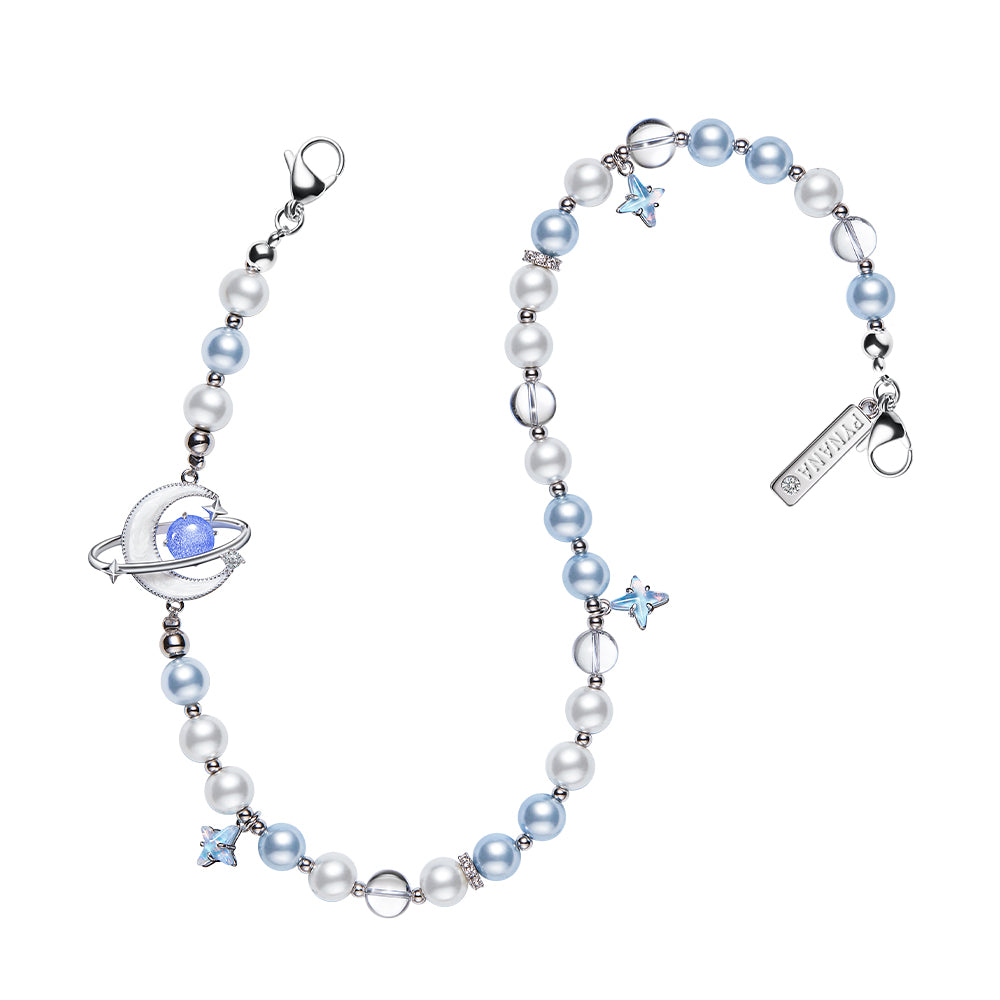 PYNANA Jewelry Aesthetics & Handcraft Hand Chain Phone Charm Beads Strap Pearl Lanyard