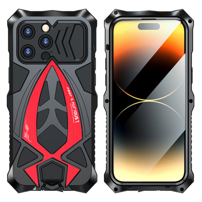 Luphie Roadster Sports Car Water-resistant Shockproof Heavy Duty Metal Case Cover