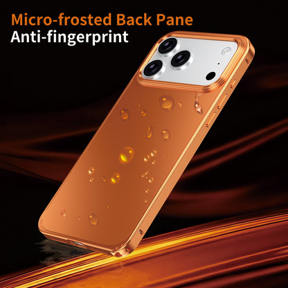 Armor King Sea Horse Buckle Aluminum Alloy Frame Micro-frosted Back Plane Cover Case