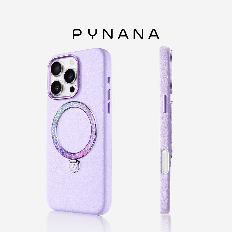 PYNANA Dancing Circle Jewelry Aesthetics & Handcraft MagSafe Ring Holder Protective Case Cover