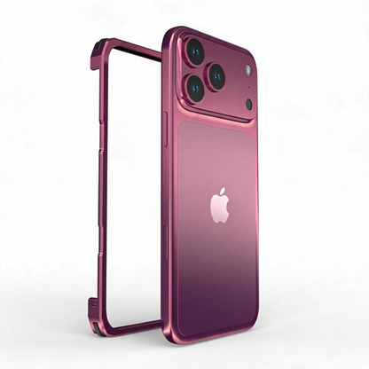 Luphie Slim Light Shockproof Snap-on Aluminum Metal Bumper Case Cover