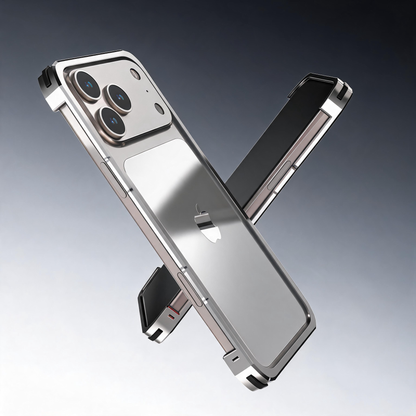 Luphie Slim Light Shockproof Snap-on Aluminum Metal Bumper Case Cover