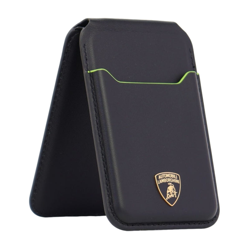 Lamborghini Leather Cardholder with Magnetic Module – TE D1