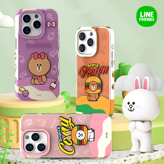 Line Friends IMD All-inclusive Shockproof Protective Case Cover