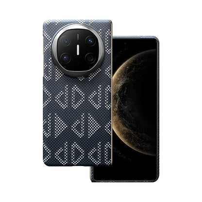 Armor King Geometric Impression Aramid Fiber MagSafe Non-Slip Slim Light Case Cover