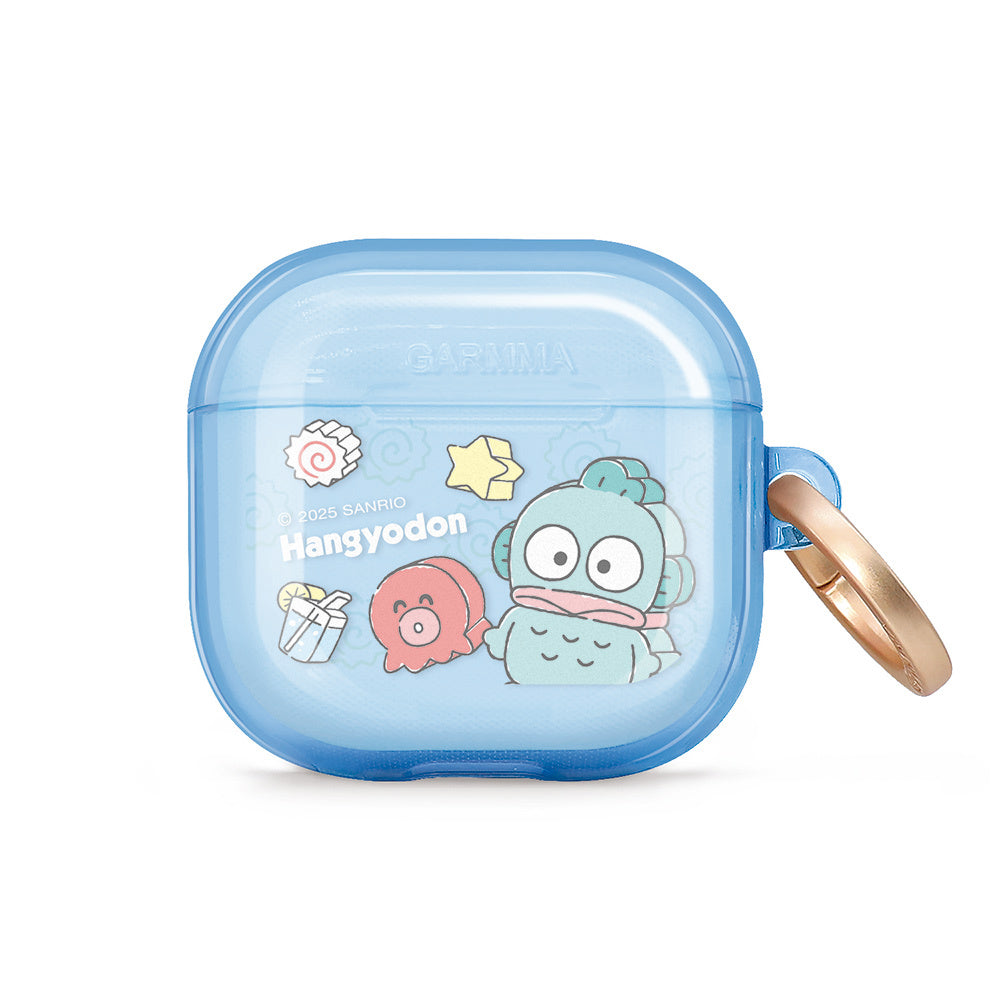 GARMMA Sanrio Characters Apple AirPods 4 / Pro 3 Charging Case Cover with Metal Hook