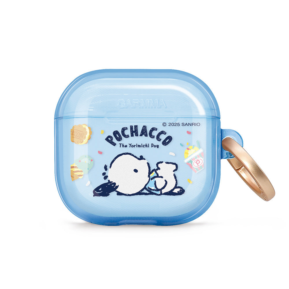 GARMMA Sanrio Characters Apple AirPods 4 / Pro 3 Charging Case Cover with Metal Hook