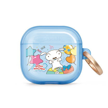 GARMMA Crayon Shin-chan Apple AirPods 4 / Pro 3 Charging Case Cover with Metal Hook