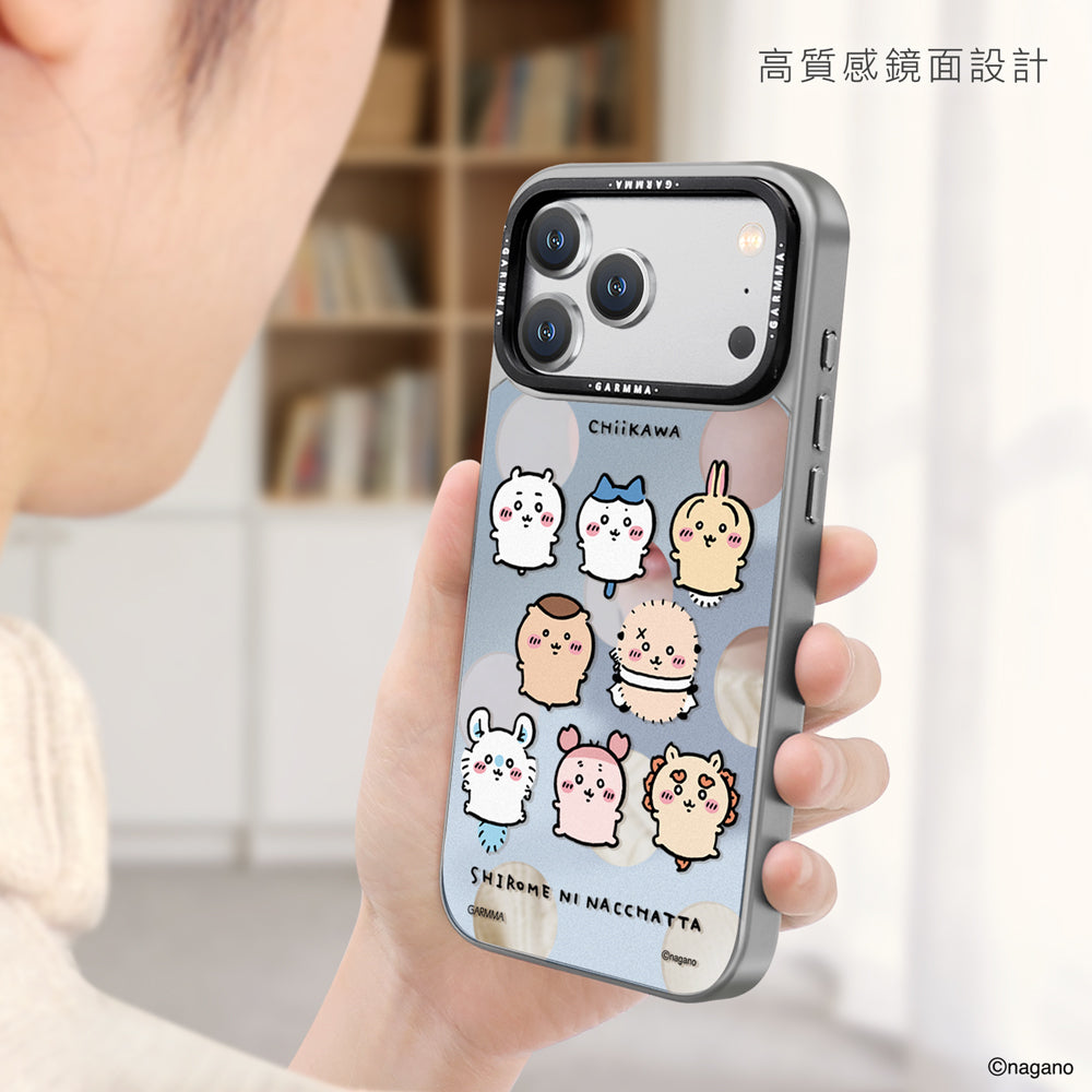 GARMMA Chiikawa Characters MagSafe Mirror Back Lens Stand Protective Case