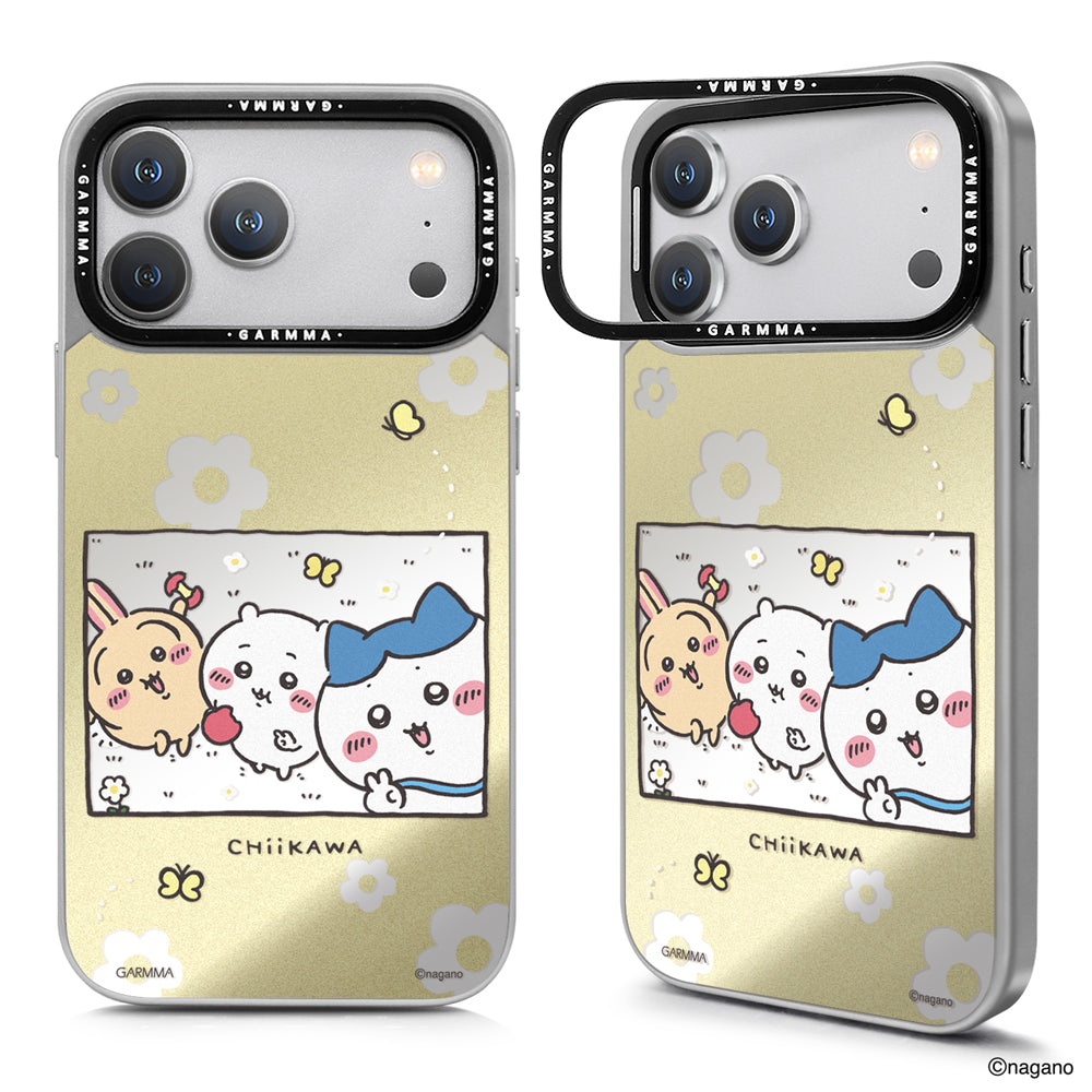 GARMMA Chiikawa Characters MagSafe Mirror Back Lens Stand Protective Case