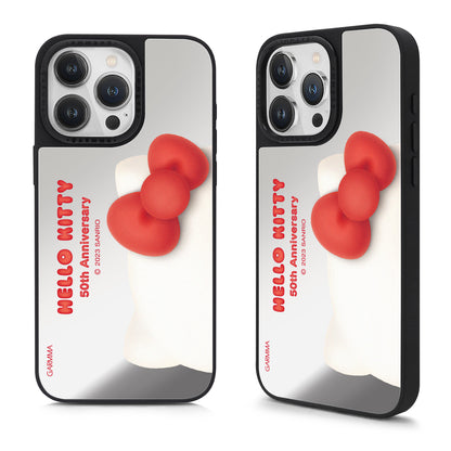 GARMMA Hello Kitty 50th Anniversary MagSafe Mirror Military Grade Drop Tested Impact Case Cover