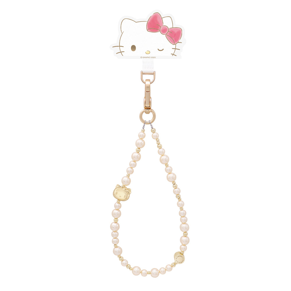 GARMMA Sanrio Characters Pearl Charm Buckle Strap Phone Lanyard