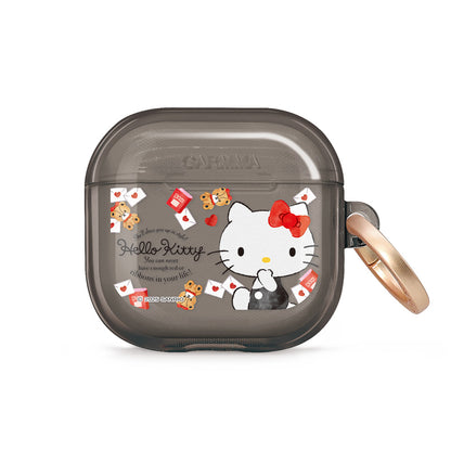 GARMMA Sanrio Characters Apple AirPods 4 / Pro 3 Charging Case Cover with Metal Hook