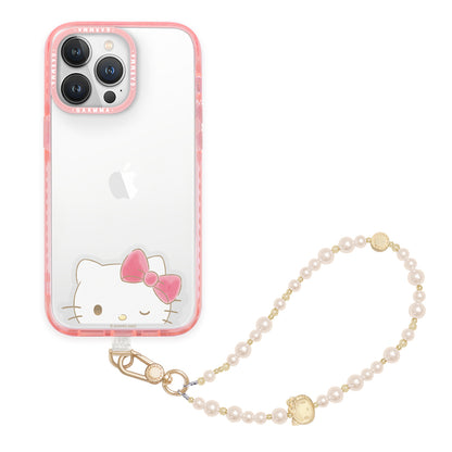 GARMMA Sanrio Characters Pearl Charm Buckle Strap Phone Lanyard