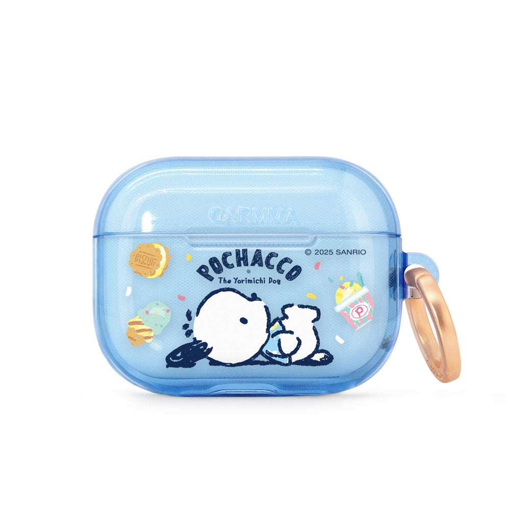 GARMMA Sanrio Characters Apple AirPods 4 / Pro 3 Charging Case Cover with Metal Hook