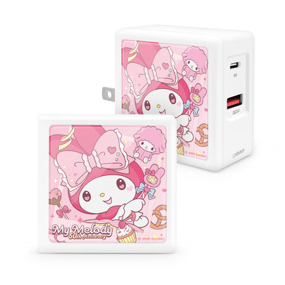GARMMA Sanrio Characters Dual Ports GaN 65W PD Fast Charger