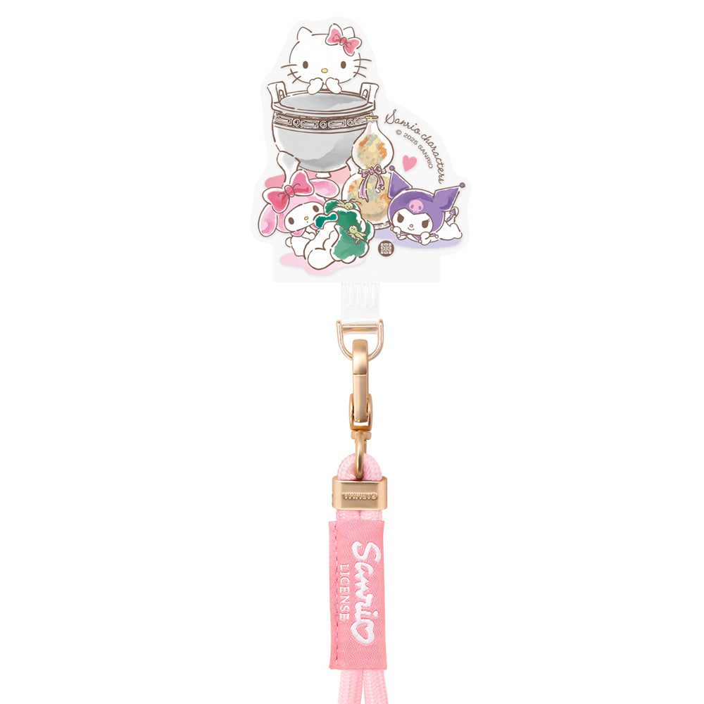 GARMMA Sanrio Characters x Palace Museum Phone Buckle Strap Adjustable Lanyard