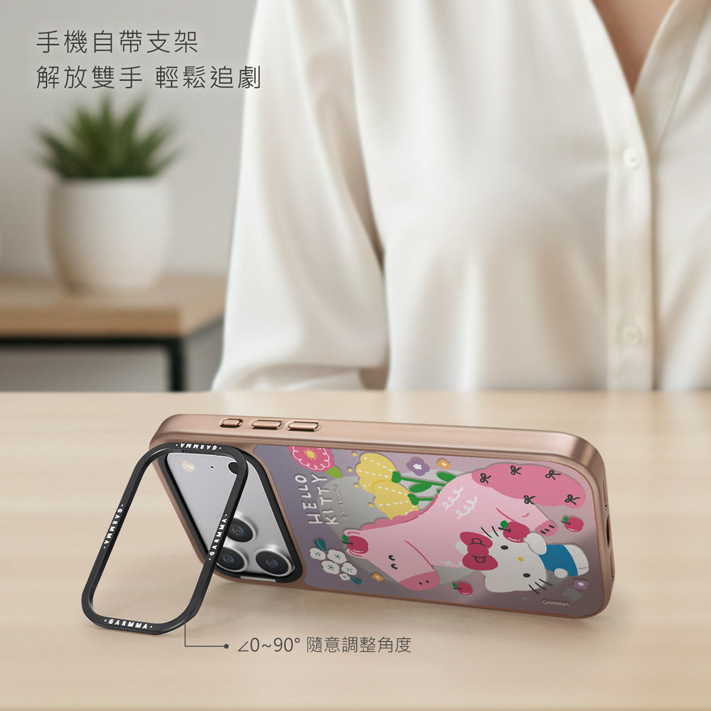 GARMMA Sanrio Characters Year of the Horse MagSafe Mirror Back Lens Stand Case Cover
