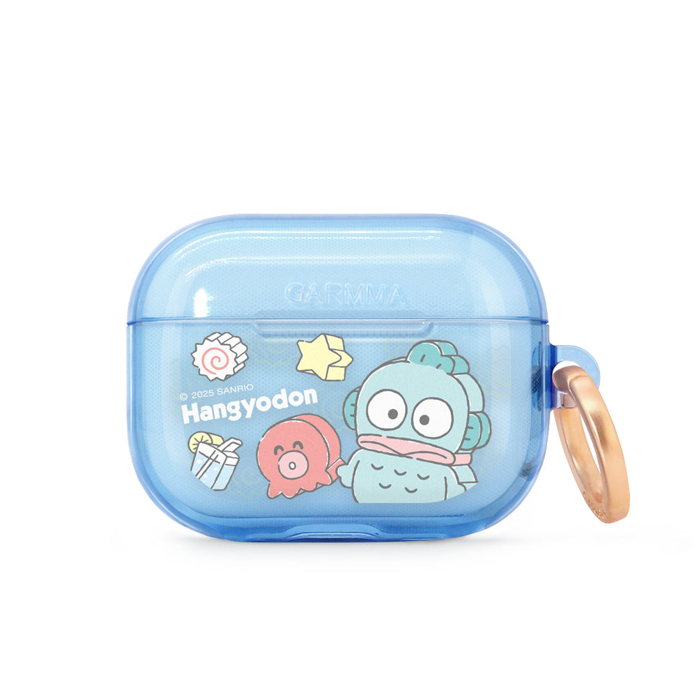 GARMMA Sanrio Characters Apple AirPods 4 / Pro 3 Charging Case Cover with Metal Hook