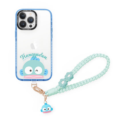 GARMMA Sanrio Characters Doll Charm Buckle Strap Anti-lost Braided Adjustable Phone Lanyard