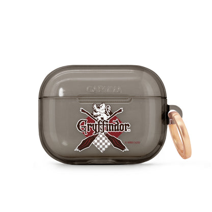 GARMMA Harry Potter Apple AirPods Pro 3 Charging Case Cover with Metal Hook