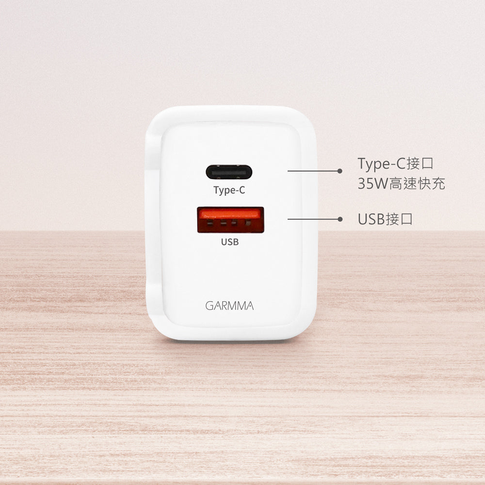 GARMMA Chiikawa Dual Ports GaN 35W PD Fast Charger