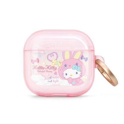 GARMMA Sanrio Characters Apple AirPods 4 / Pro 3 Charging Case Cover with Metal Hook