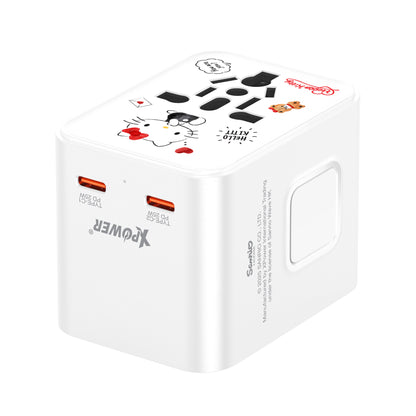 XPower x Sanrio 25W 4-Output PD 3.0/PPS Travel Adapter Universal Plug