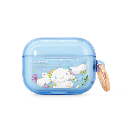GARMMA Sanrio Characters Apple AirPods 4 / Pro 3 Charging Case Cover with Metal Hook