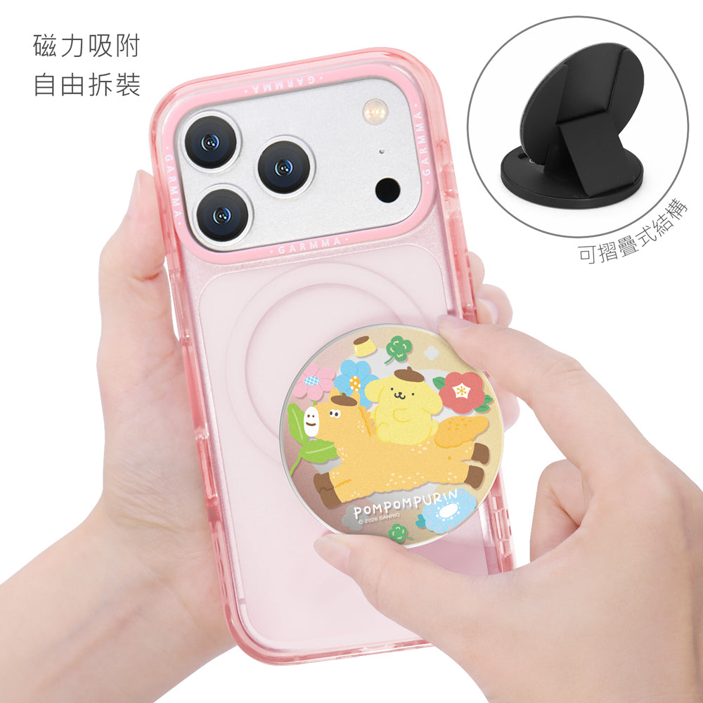 GARMMA Sanrio Characters Mirror-Finish Magnetic Folding Phone Stand