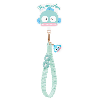 GARMMA Sanrio Characters Doll Charm Buckle Strap Anti-lost Braided Adjustable Phone Lanyard