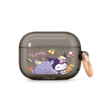 GARMMA Sanrio Characters Apple AirPods 4 / Pro 3 Charging Case Cover with Metal Hook