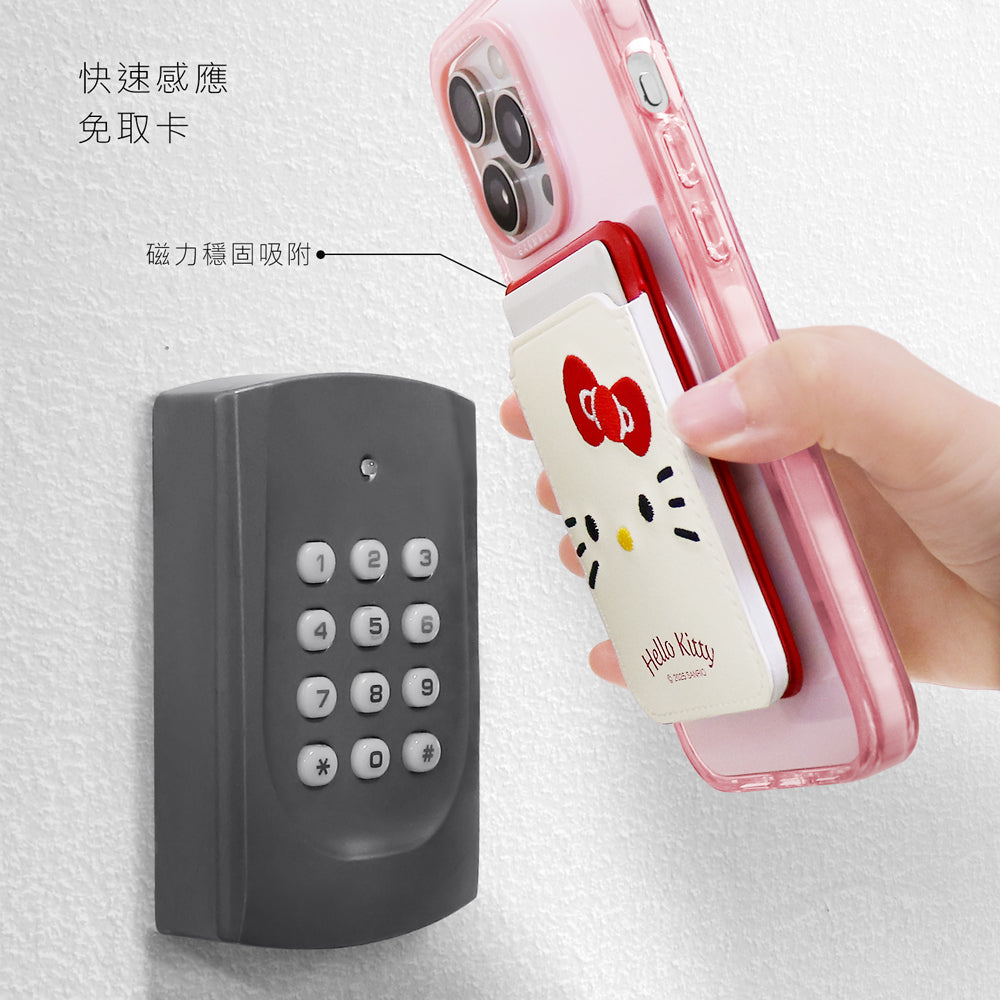 GARMMA Sanrio Characters Magnetic Leather Snap-on Phone Stand & Wallet