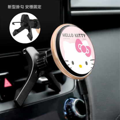 GARMMA Sanrio Characters 15W MagSafe Charger Car Wireless Charging Bracket