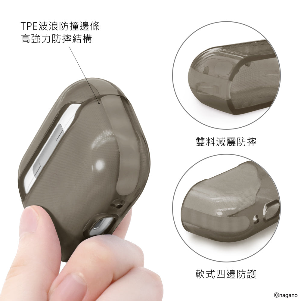 GARMMA Chiikawa Apple AirPods 4 / Pro 3 Charging Case Cover with Metal Hook