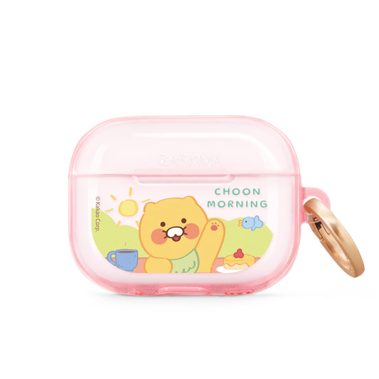 GARMMA Kakao Friends Apple AirPods Pro 2/1 Charging Case Cover with Metal Hook