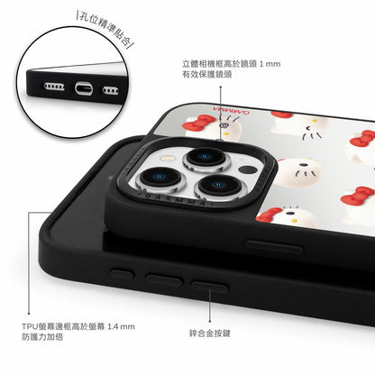 GARMMA Hello Kitty 50th Anniversary MagSafe Mirror Military Grade Drop Tested Impact Case Cover