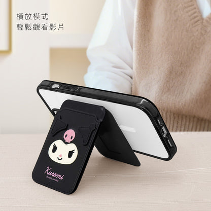 GARMMA Sanrio Characters Magnetic Leather Snap-on Phone Stand & Wallet