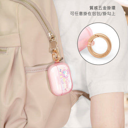 GARMMA Sanrio Characters Apple AirPods 4 / Pro 3 Charging Case Cover with Metal Hook