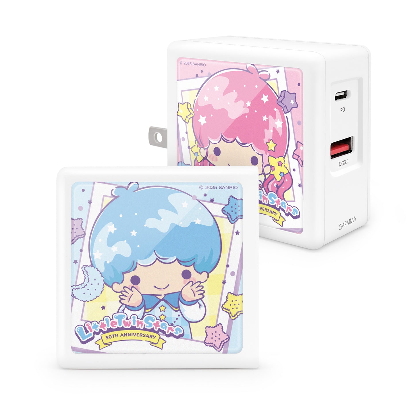 GARMMA Sanrio Characters Dual Ports GaN 65W PD Fast Charger
