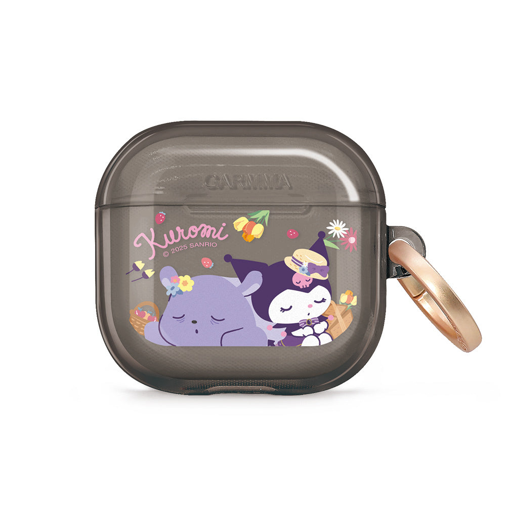 GARMMA Sanrio Characters Apple AirPods 4 / Pro 3 Charging Case Cover with Metal Hook