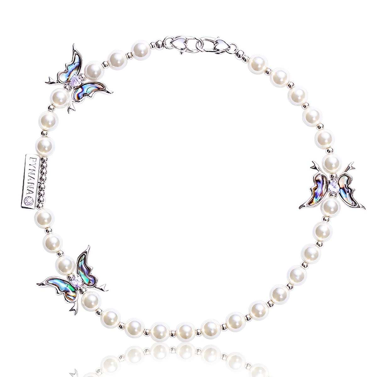 PYNANA Jewelry Aesthetics & Handcraft Multifunctional Chain Phone Charm Beads Strap Pearl Lanyard