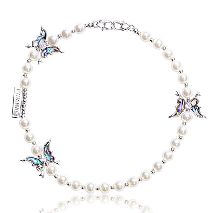 PYNANA Jewelry Aesthetics & Handcraft Multifunctional Chain Phone Charm Beads Strap Pearl Lanyard