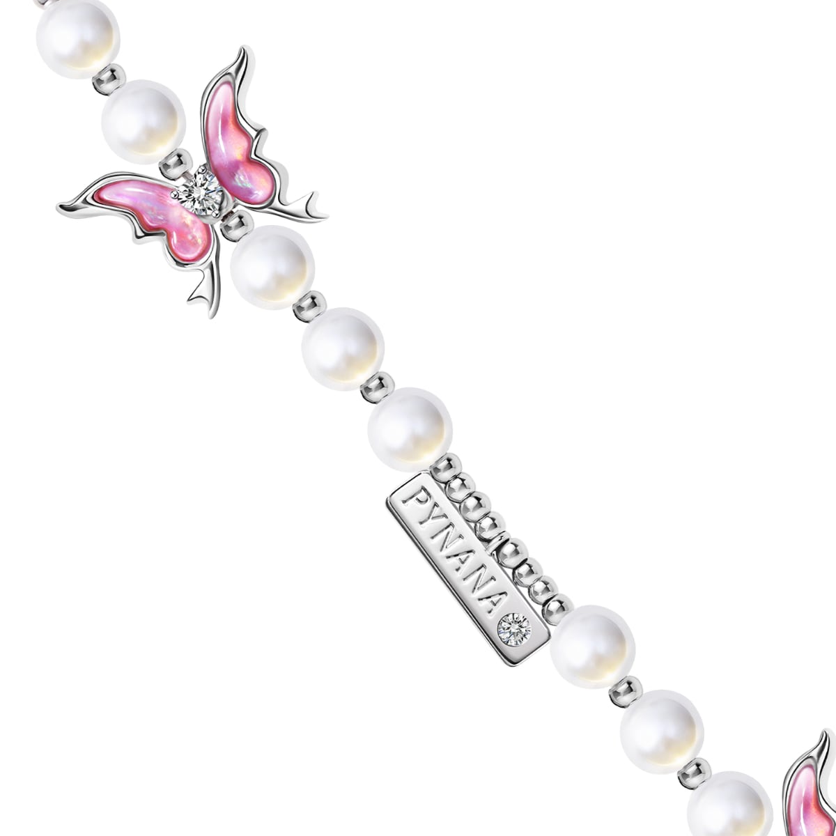 PYNANA Jewelry Aesthetics & Handcraft Multifunctional Chain Phone Charm Beads Strap Pearl Lanyard